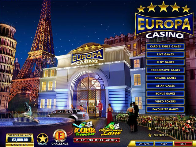 Europa Casino Capture d'écran
