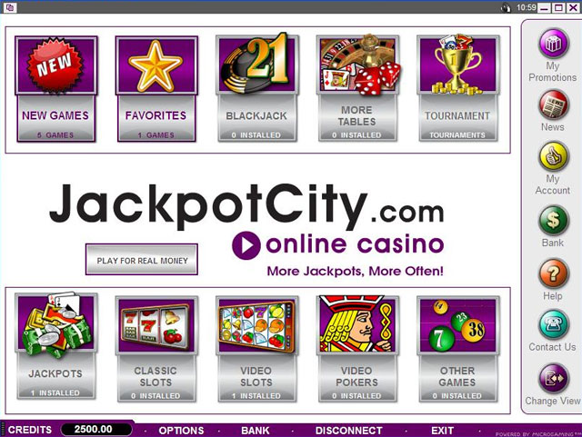 Jackpot City Casino Capture d'écran